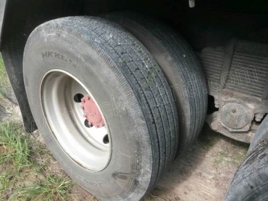 รถบรรทุก 10 ล้อหัวลาก HINO หางสามมิตรพื้นเรียบ รถบรรทุก 10 ล้อหัวลาก HINO หางสามมิตรพื้นเรียบ