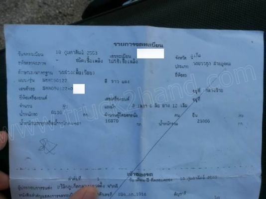 รถบรรทุก 10 ล้อหัวลาก HINO หางสามมิตรพื้นเรียบ รถบรรทุก 10 ล้อหัวลาก HINO หางสามมิตรพื้นเรียบ
