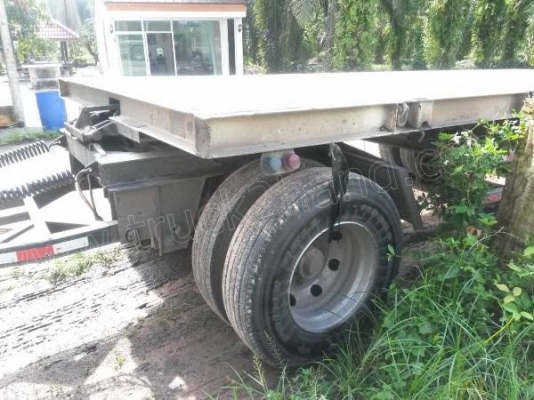 รถบรรทุก 10 ล้อหัวลาก HINO หางสามมิตรพื้นเรียบ รถบรรทุก 10 ล้อหัวลาก HINO หางสามมิตรพื้นเรียบ