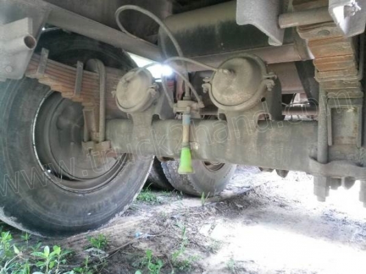 รถบรรทุก 10 ล้อหัวลาก HINO หางสามมิตรพื้นเรียบ รถบรรทุก 10 ล้อหัวลาก HINO หางสามมิตรพื้นเรียบ