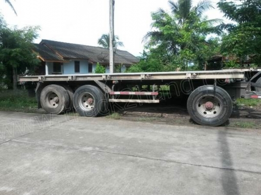 รถบรรทุก 10 ล้อหัวลาก HINO หางสามมิตรพื้นเรียบ รถบรรทุก 10 ล้อหัวลาก HINO หางสามมิตรพื้นเรียบ