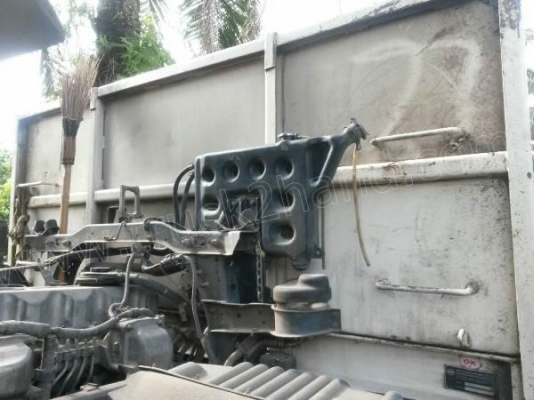 รถบรรทุก 10 ล้อหัวลาก HINO หางสามมิตรพื้นเรียบ รถบรรทุก 10 ล้อหัวลาก HINO หางสามมิตรพื้นเรียบ