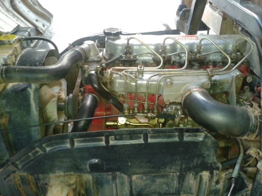 HINO KM779 เครื่อง 117ฝาแดง เพาเวอร์ กะบะยาว 5.5 เมตร พร้อมหลังคาโดยสาร