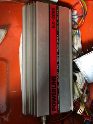 ขายแอม powerline madein usa 2ch