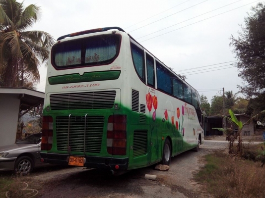 ขายรถบัสแอร์ 6 ล้อ 12 เมตรชั้นครึ่งมีห้องล่าง