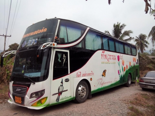 ขายรถบัสแอร์ 6 ล้อ 12 เมตรชั้นครึ่งมีห้องล่าง