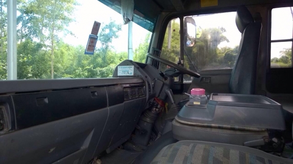 ขายรถบรรทุกสิบล้อดัมพ์ HINO 3M เครื่อง 240 แรง FM3MNLD กระบะดัมพ์สามมิตร มีระบบลากพ่วง ทะเบียนพร้อ