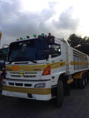 ขายรถพ่วงสิบล้อดัมพ์ HINO 500 เครื่อง 344 แรง ปี 53 กระบะดัมพ์มิเนียมอู่เอสที ขายรถพ่วงสิบล้อดัมพ์ HINO 500 เครื่อง 344 แรง ปี 53 กระบะดัมพ์มิเนียมอู่เอสที