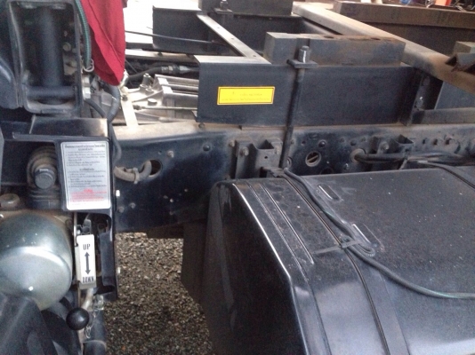 ขาวดาว์นรถพ่วงดัมพ์แม่ลูก Mitsubishi shogun เครื่อง 380 แรง ลูก 3 เพลาแท้ ป้ายแดง 6 เดือน ไมล์ 58,xxx