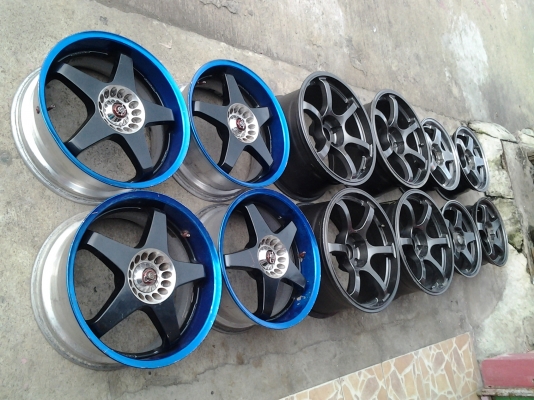 ขายล้อนอกแท้ sparco nt17หน้า 7 หลัง 8   5รู114