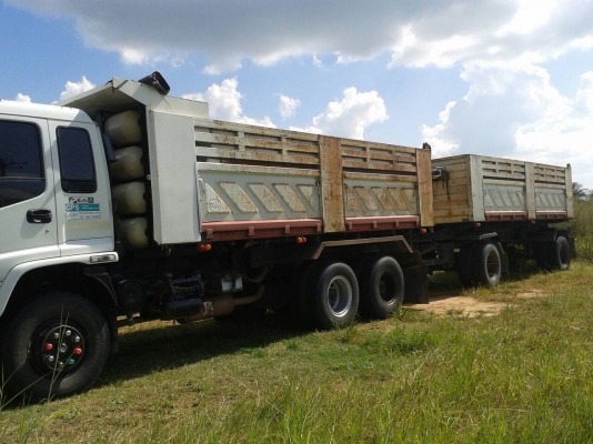 isuzu 270 maxlond ปี 50 สหมิตรลอนเฉียงแม่ลูกสองเพลาดรั่้ม