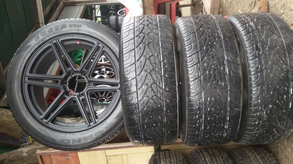 ขายล้อlensoขอบ20พร้อมยางชุดละ26500