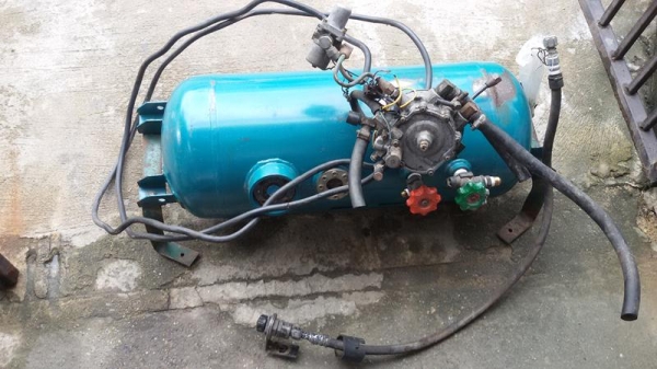 ขายถังแก๊ช 48 ลิตร สภาพสวย พร้อมใช้ ครบชุด