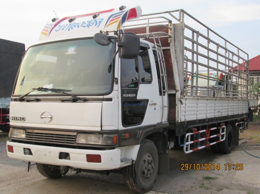 HINO-FDเครื่องHO7D.195.ครัชซีสวย.กะบะคาร์โก้6.20เมตร.สภาพพร้อมใช้..ราคา.585.000บ