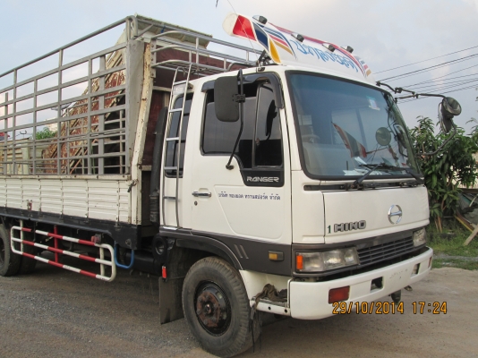 HINO-FDเครื่องHO7D.195.ครัชซีสวย.กะบะคาร์โก้6.20เมตร.สภาพพร้อมใช้..ราคา.585.000บ