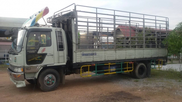 HINO-FDเครื่องHO7D.195.ครัชซีสวย.กะบะคาร์โก้6.20เมตร.สภาพพร้อมใช้..ราคา.590.000บ