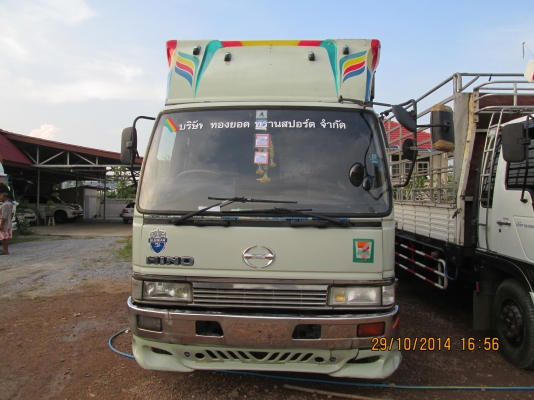 HINO-FDเครื่องHO7D.195.ครัชซีสวย.กะบะคาร์โก้6.20เมตร.สภาพพร้อมใช้..ราคา.590.000บ