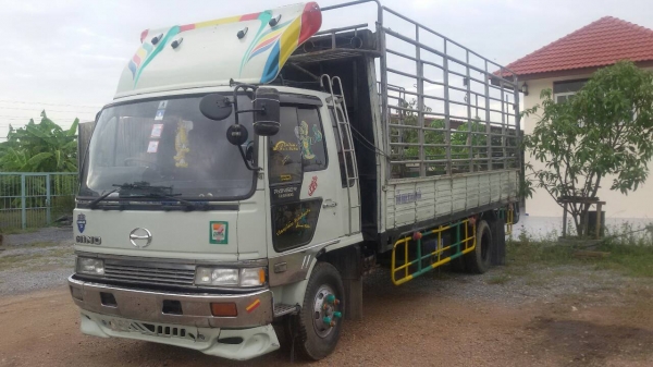 HINO-FDเครื่องHO7D.195.ครัชซีสวย.กะบะคาร์โก้6.20เมตร.สภาพพร้อมใช้..ราคา.590.000บ