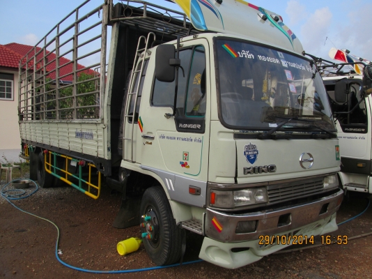 HINO-FDเครื่องHO7D.195.ครัชซีสวย.กะบะคาร์โก้6.20เมตร.สภาพพร้อมใช้..ราคา.590.000บ