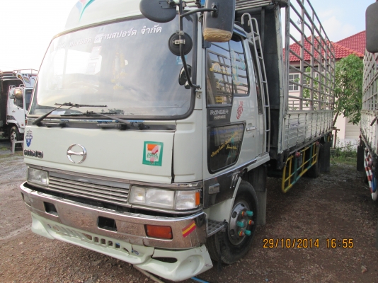 HINO-FDเครื่องHO7D.195.ครัชซีสวย.กะบะคาร์โก้6.20เมตร.สภาพพร้อมใช้..ราคา.590.000บ