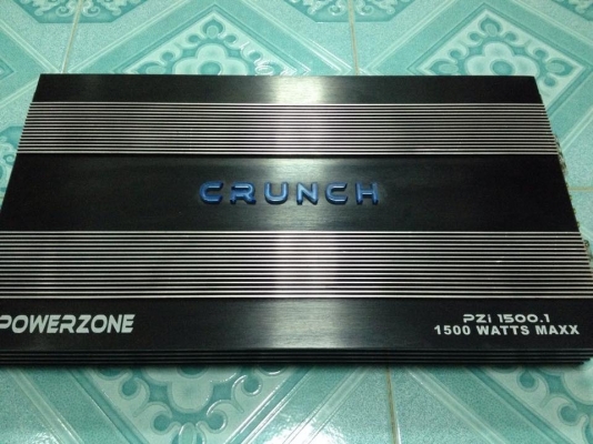 แอมป์โมโนบล้อก CRUNCH มือสองค่าย MAPLE สภาพดีใช้งานปกติขับซับ10-12นิ้วไม่โหดสบายๆเสียงดีมาก ขาย 2650 บาท