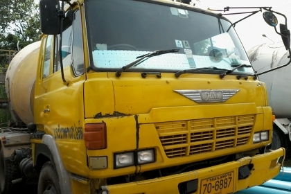 ลดกระหน่ำ ขายด่วนครับ รถโม่ปูน โม่ตรง HINO FS1FKA เครื่อง F17DA16816 ปี32