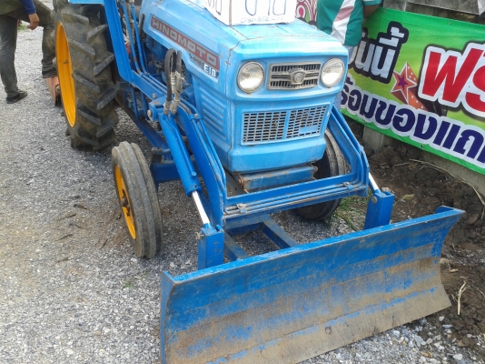 รถไถHINOMOTO  E18 พร้อมใบมีดตัวตัดหญ้าโรตารี