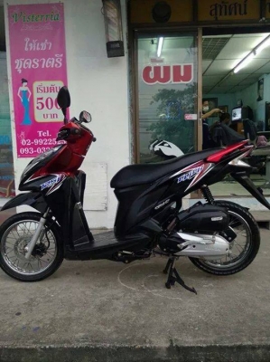 Honda Click 125 i ปลายปี 2555 รุ่น tune up รถอย่างสวย สภาพดีมาก Honda Click 125 i ปลายปี 2555 รุ่น tune up รถอย่างสวย สภาพดีมาก
