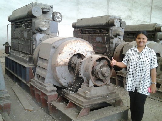 เครื่องปั่นไฟขนาดใหญ่ ขายเหมาตามสภาพ