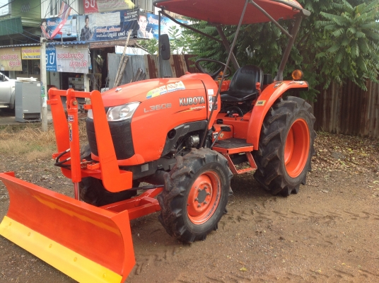 ปัญญาแทรคเตอร์มาแล้ว...นางฟ้า ครับ รถไร่แท้ๆ ไม่เคยลงน้ำ คูโบต้า L3608 พร้อมใบมีดคานล่าง และ ผาน6x22ตราช้าง ทำงาน 1220 ชม.