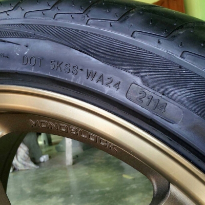 ล้อแม็ก te 37 พร้อมยางปี2014