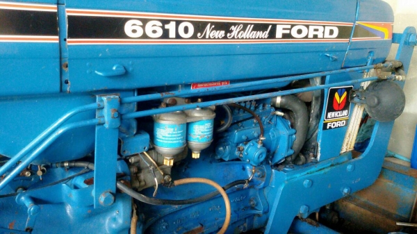 ขายด่วนรถไถFord6610+ดันหน้า+ผาน7