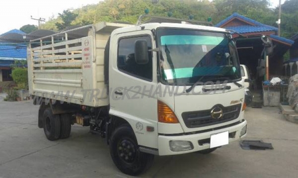 รถบรรทุก 6 ล้อดัมพ์ HINO MEGA EURO2 150 แรงม้า ปีจดทะเบียน 2551