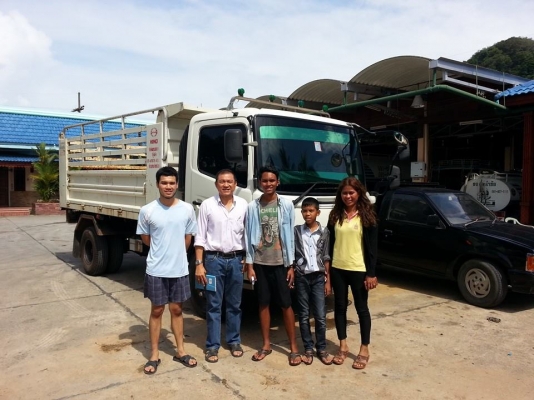 รถบรรทุก 6 ล้อดัมพ์ HINO MEGA EURO2 150 แรงม้า ปีจดทะเบียน 2551