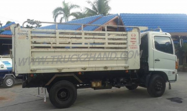 รถบรรทุก 6 ล้อดัมพ์ HINO MEGA EURO2 150 แรงม้า ปีจดทะเบียน 2551