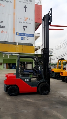 TOYOTA 8FD25ขนาด2.5ตัน เสาสูง4เมตร งาไซค์ซิฟ เกียร์ออร์โต้ เครื่องยนต์ดีเซล1DZ2 ยางตัน4เส้น รับประกันเครื่องเกียร์ ราคาต่อรองได้