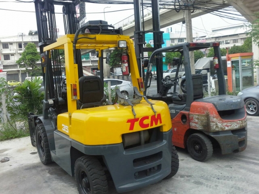 TCM รุ่นT8 ขนาด3.5ตัน เสาสูง5เมตร เกียร์ออร์โต้ เครื่องยนต์เบนซิล-แก๊ส2ระบบ ยางตัย4เส้น อุปกรณ์พิเศษตัวหนีบกลมแบบแขวน รถญี่ปุ่นแท้ รับประกันเครื่องเกียร์6เดือน ราคาต่อรองได้