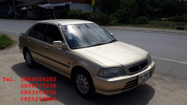 ขาย Honda city type s ปี 41 สีบรอนทอง เกียร์ออโต้ ราคา 68,000 บาท +++++++++