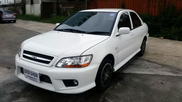 MITSUBISHI CEDIA ปี 2004 ตัว TOP ชุดแต่ง แรลลี่อาร์ต ญี่ปุ่นแท้รอบคัน ไฟหน้า+สปอร์ตไลท์ ตัวนอกแท้ ล้อ MAX แต่ง เบาะหนัง เครื่องแน่นๆ ช่วงล่างดี แอร์เย็น กระจกไฟฟ้า ภายในสภาพสวย สีสวย รถพร้อมใช้งาน จัดไฟแนนได้