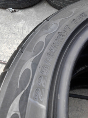 225/45R17 THUNDERER MACH II R701 มี 2 เส้น ลายสวยๆ ไม่มีปะ TEL.081-427-3941 225/45R17 THUNDERER MACH II R701 มี 2 เส้น ลายสวยๆ ไม่มีปะ TEL.081-427-3941