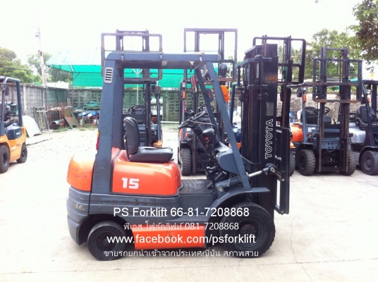 ขาย Forklift Toyota 6FG25 จากญี่ปุ่น
