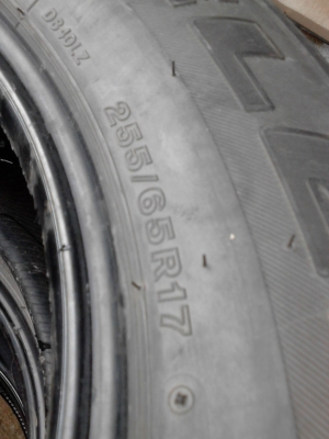255/65R17 BRIDGESTONE DUELER H/T 840 ปี2012 ชุด 4 เส้น หนา เสมอทุกเส้น TEL.081-427-3941 255/65R17 BRIDGESTONE DUELER H/T 840 ปี2012 ชุด 4 เส้น หนา เสมอทุกเส้น TEL.081-427-3941