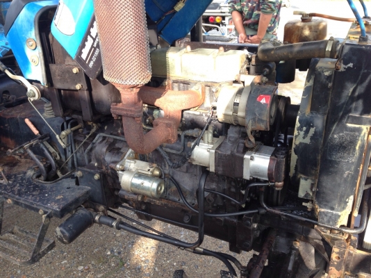 แทรกเตอร์แชมป์ MX4548 4 WD 2 เพลาพร้อมผาน 6