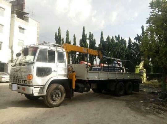รถบรรทุก 10 ล้อติดเครน HINO //ติดต่อคุณวิชาญ 080-796-9559