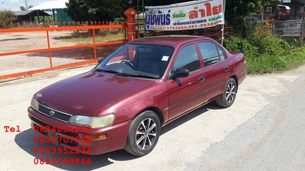 ขาย Toyota Corolla สามห่วง สีแดงสวยๆ ราคา 58,000 บาท +++++++++ ขาย Toyota Corolla สามห่วง สีแดงสวยๆ ราคา 58,000 บาท +++++++++
