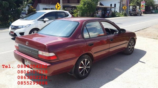 ขาย Toyota Corolla สามห่วง สีแดงสวยๆ ราคา 58,000 บาท +++++++++ ขาย Toyota Corolla สามห่วง สีแดงสวยๆ ราคา 58,000 บาท +++++++++