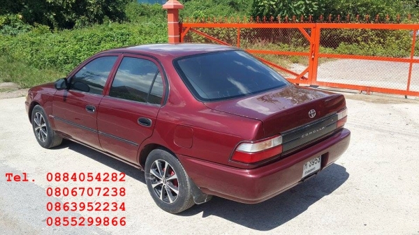 ขาย Toyota Corolla สามห่วง สีแดงสวยๆ ราคา 58,000 บาท +++++++++ ขาย Toyota Corolla สามห่วง สีแดงสวยๆ ราคา 58,000 บาท +++++++++