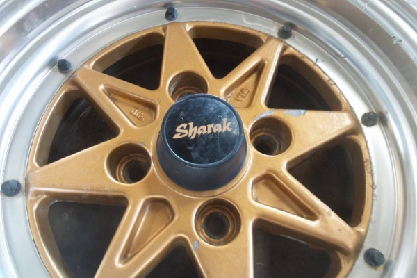 Sharak Made in Japan 14x6 off-1 PCD4/114 สวยๆสีเดิมจากญี่ปุ่น ชุดละ9900บาท