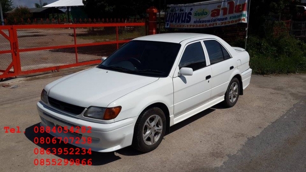 ขาย Toyota Soluna ปี 42 สีขาว ชุดแต่งรอบคัน ราคา 68,000 บาท +++++++++ ขาย Toyota Soluna ปี 42 สีขาว ชุดแต่งรอบคัน ราคา 68,000 บาท +++++++++