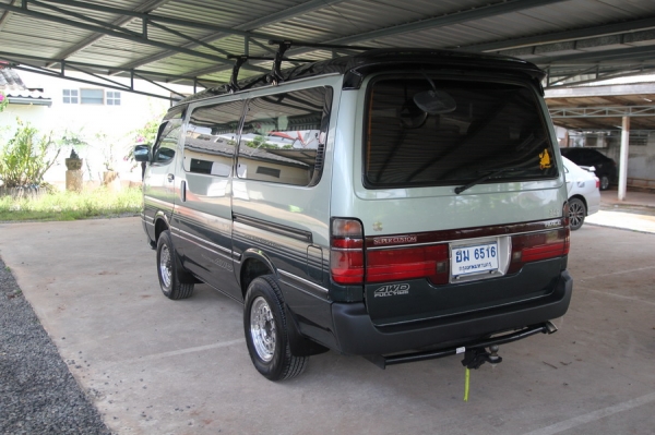 ขายรถตู้TOYOTA HIACE SUPER CUSTOM 4WD FULLTIME  1KZ-TE